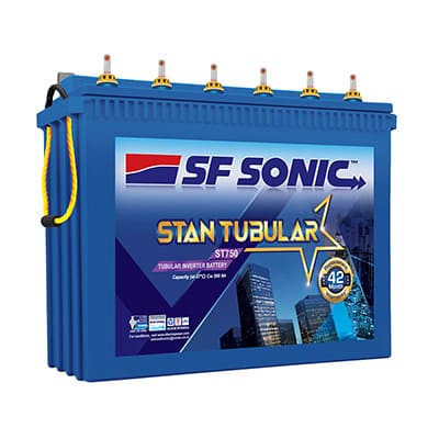 SF Sonic Stan Master SM8500 150Ah Battery Price, Buy SF Sonic (Exide) Stan  Master SM8500 (150Ah) Inverter Battery Online