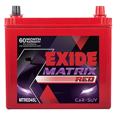 Exide Matrix Red MTRED45L