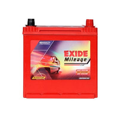 Exide Mileage ML75D23LBH