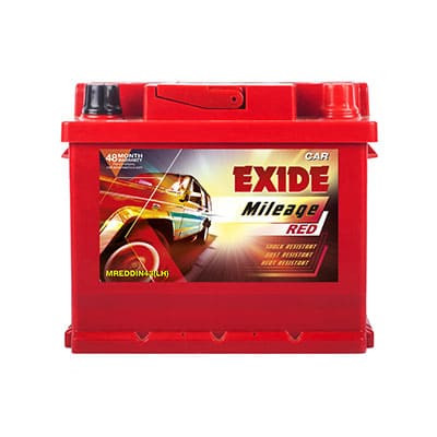 Exide Mileage MGRID 40LBH