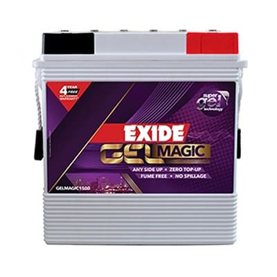 Exide Gel Magic-1500 150AH